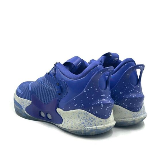 Nike Adapt BB 2.0 Mid Mens Size 15 Basketball Shoe Blue White Athletic Sneaker - Picture 6 of 8